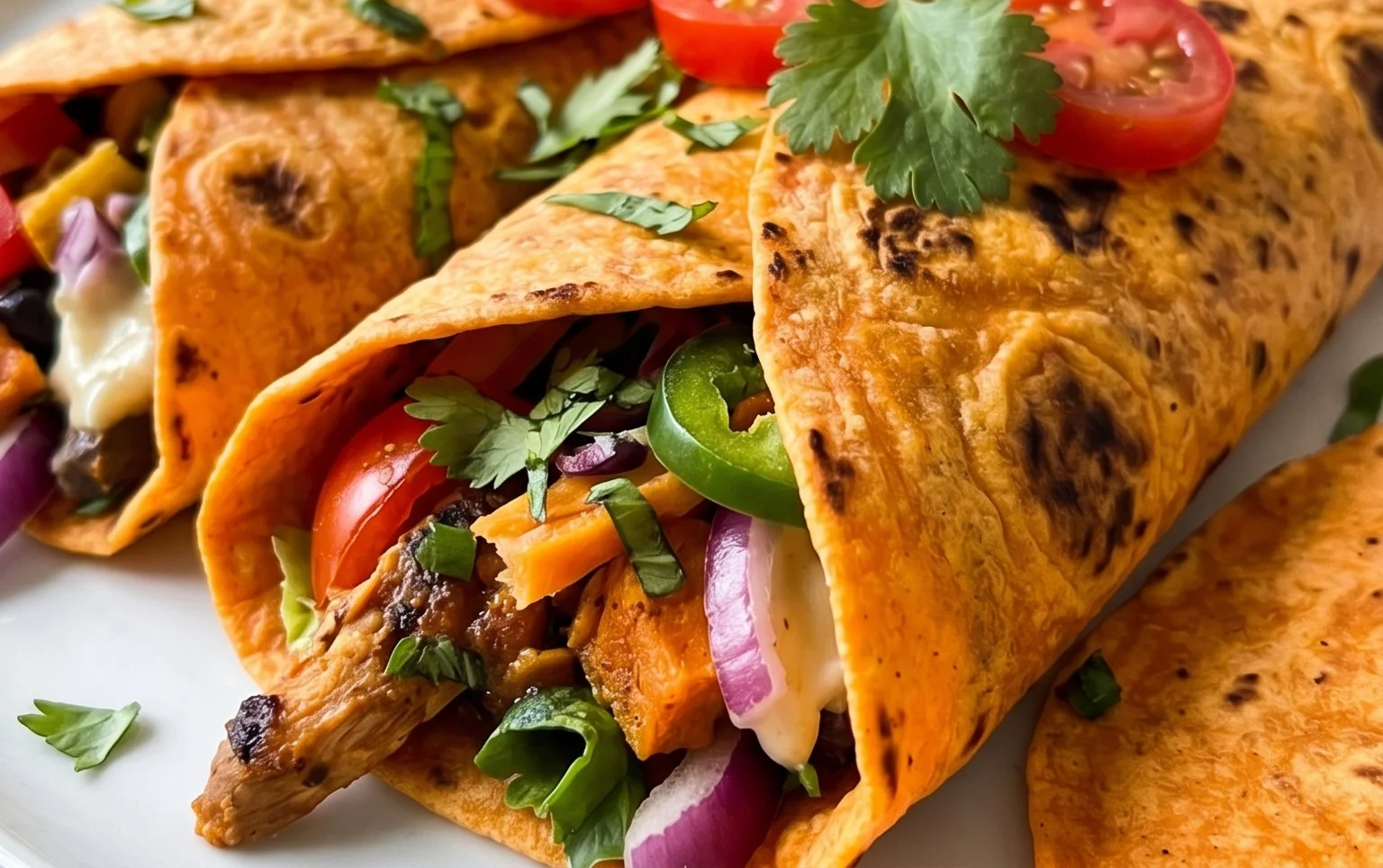 Sweet Potato Tortillas (Gluten-Free Vegan Wraps)