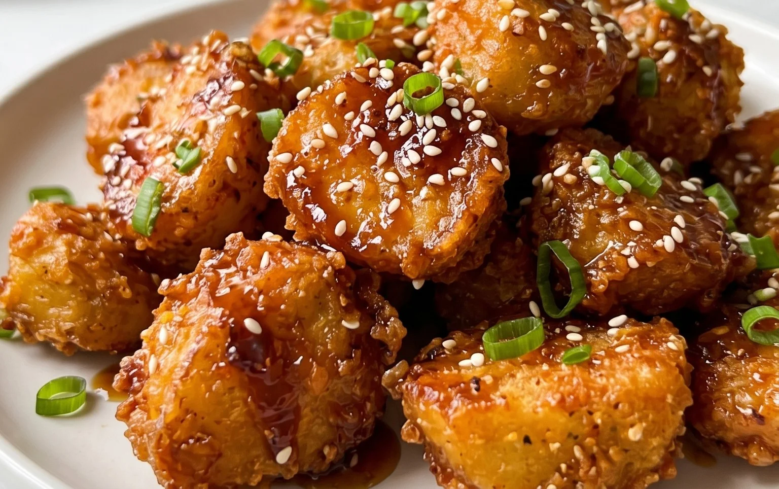 Crispy Honey Chilli Potatoes