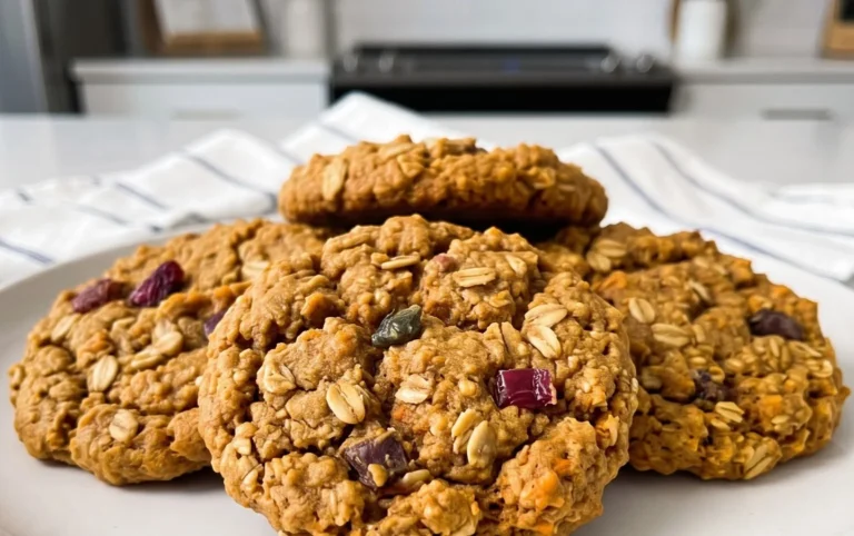 Sweet Potato Oatmeal Cookies
