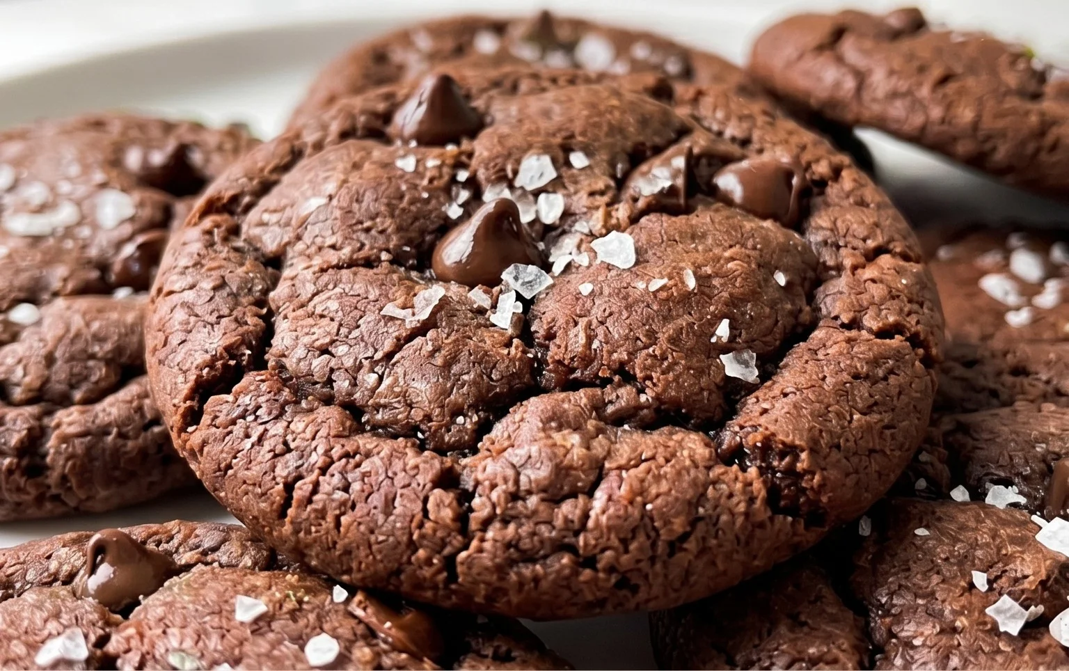 Salted Brownie Cookies