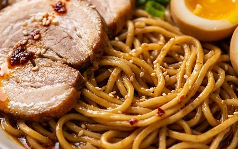 Easy Saucy Ramen Noodles