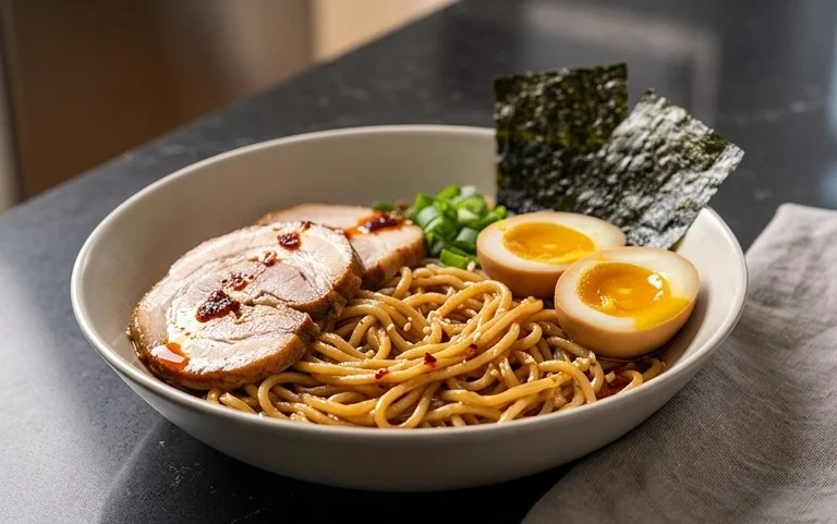 Easy Saucy Ramen Noodles