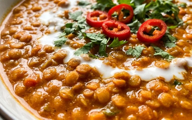 Spicy Red Lentil Curry