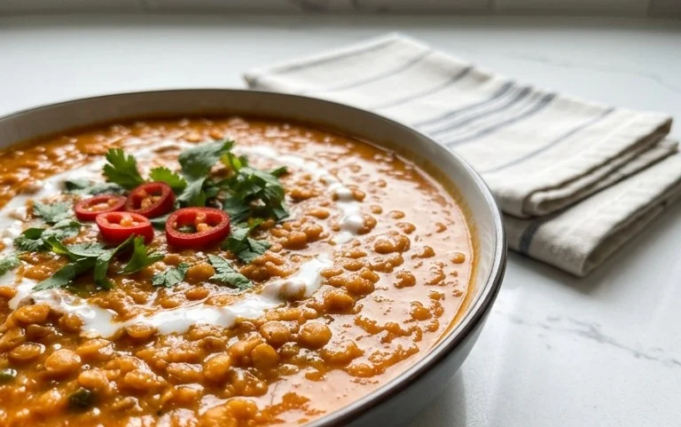 Spicy Red Lentil Curry