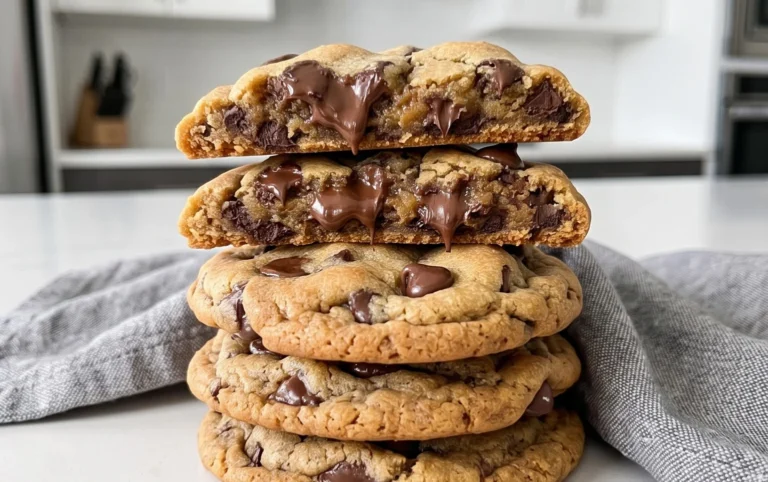 Crispy and Chewy Chocolate Chip Cookies