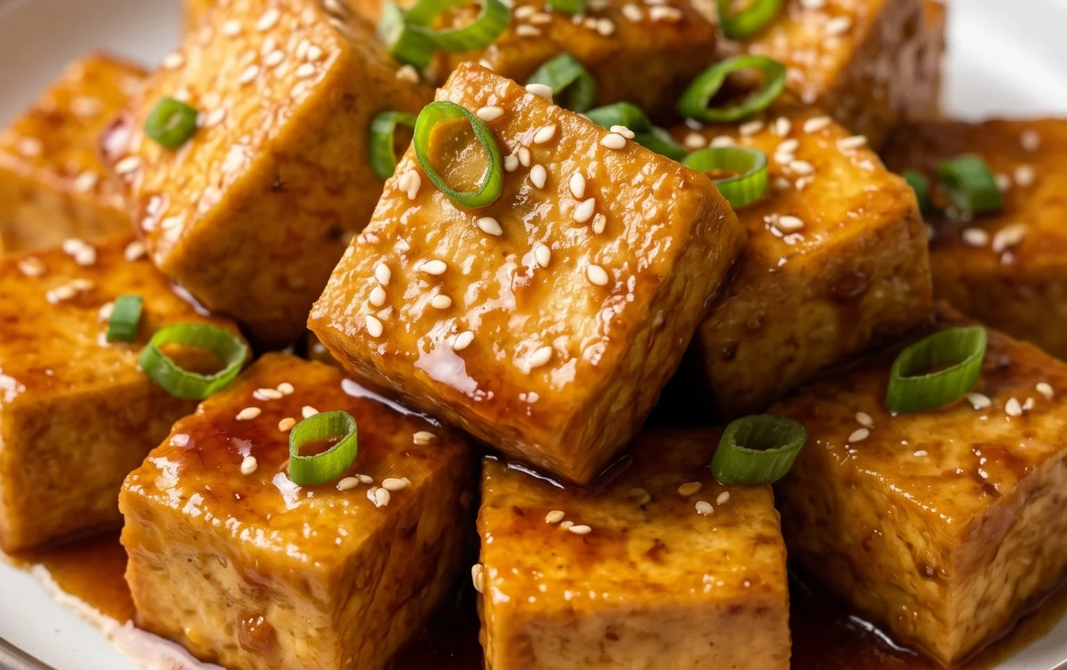 Honey Garlic Tofu