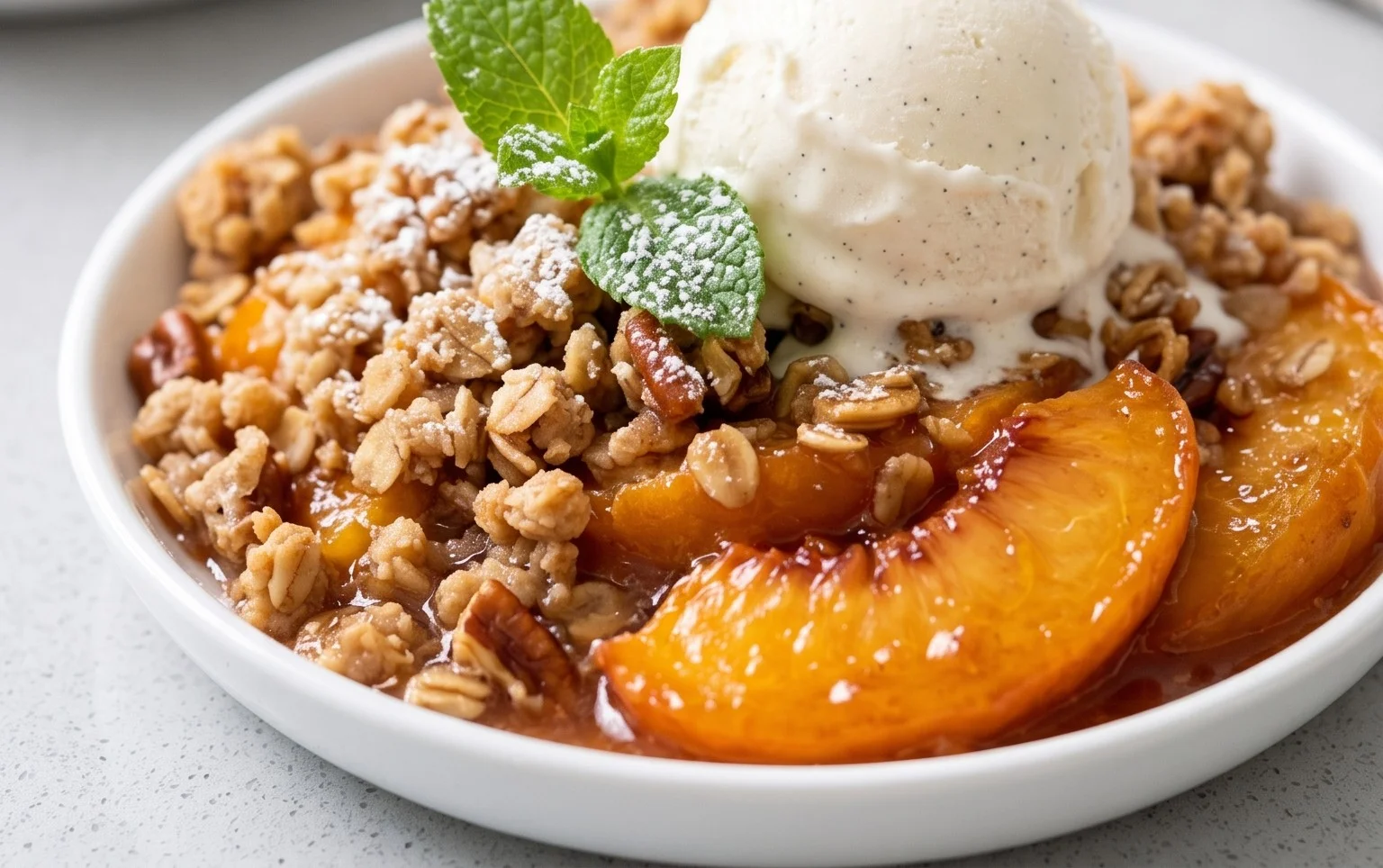 Peach Crisp