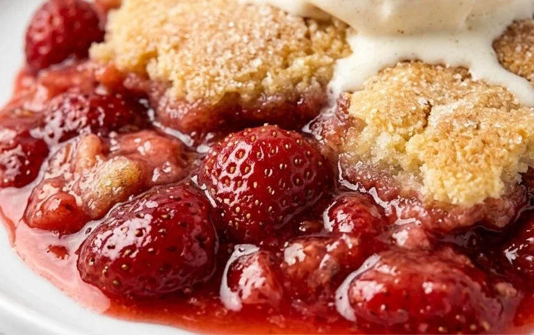 Strawberry Cobbler