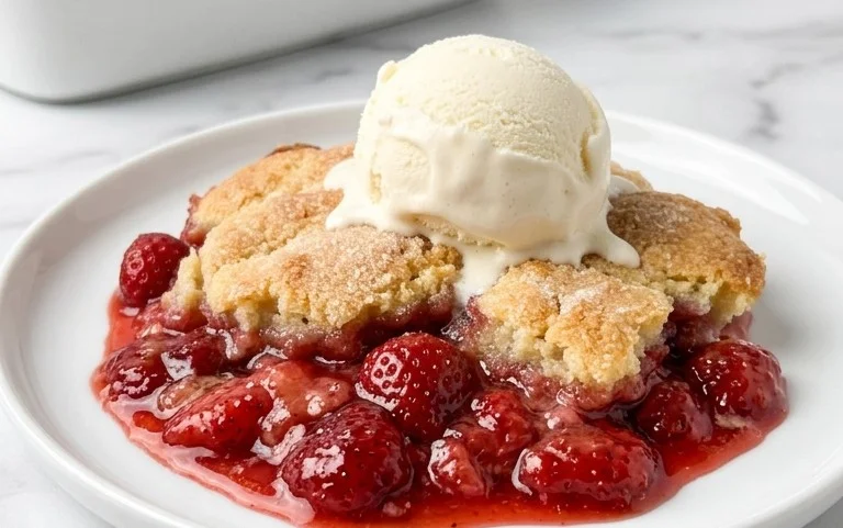 Strawberry Cobbler