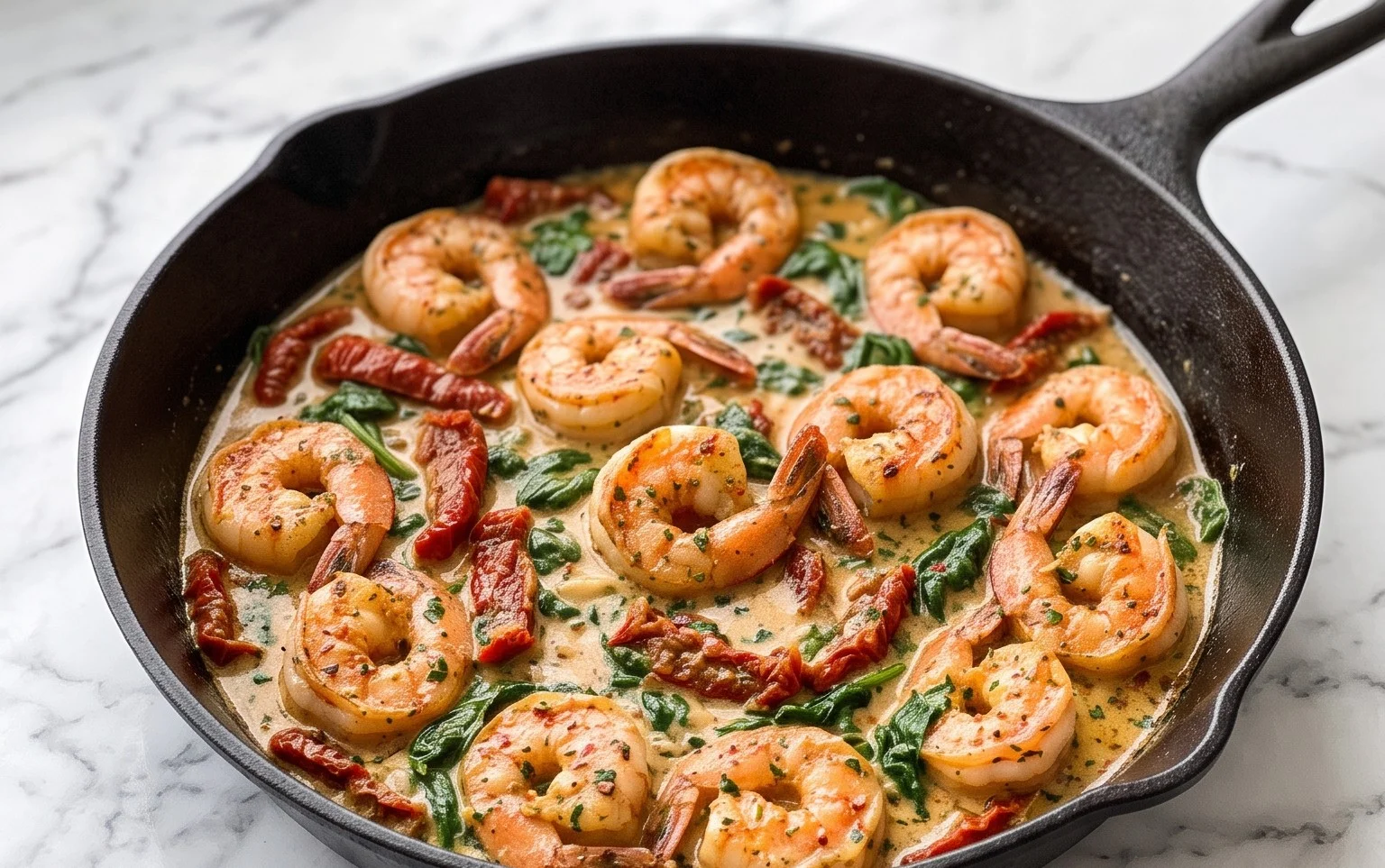 Tuscan Shrimp (One-Pan, 30-Minute Dinner)