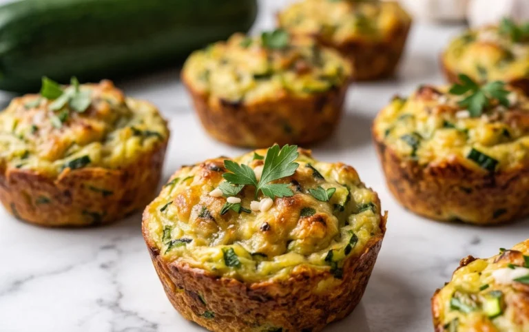 Zucchini Garlic Bites