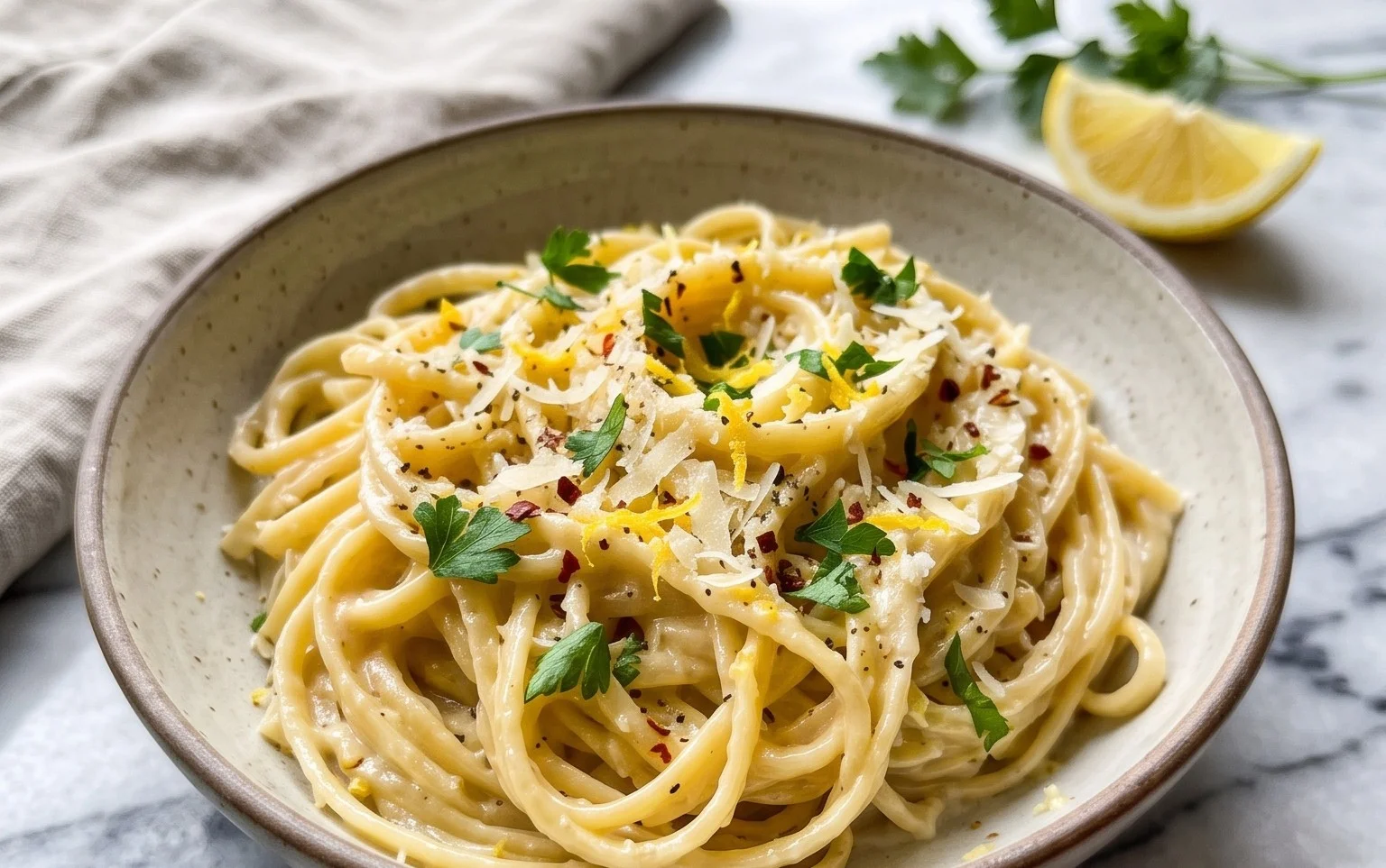 Creamy Lemon Pasta