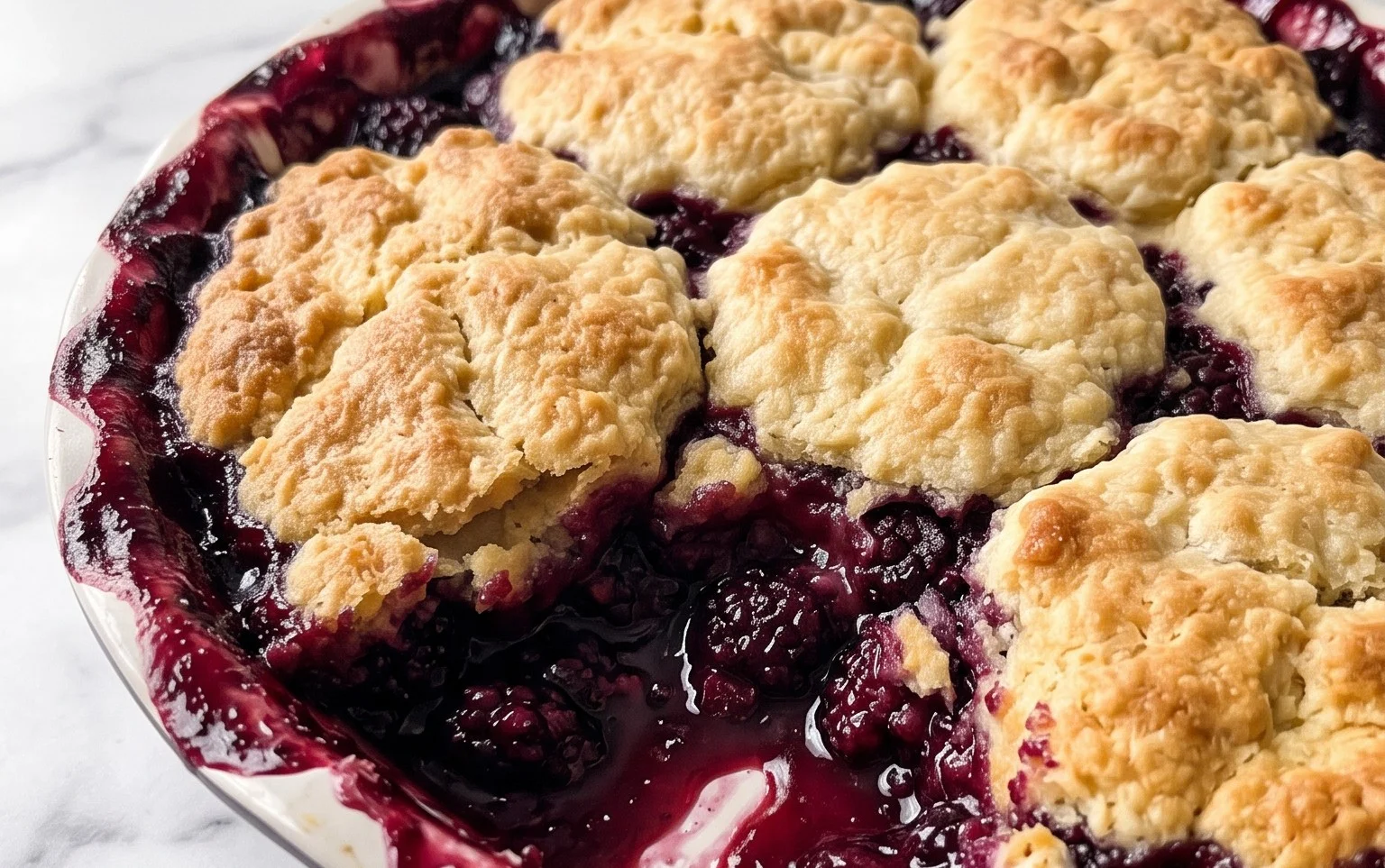 The Pioneer Women's Blackberry Cobbler