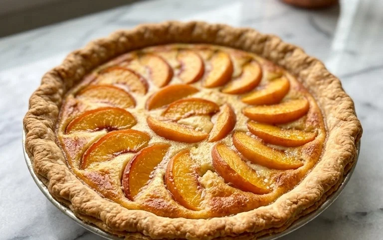Peaches and Cream Pie