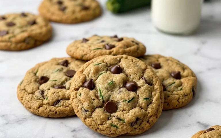 Zucchini Chocolate Chip Cookies