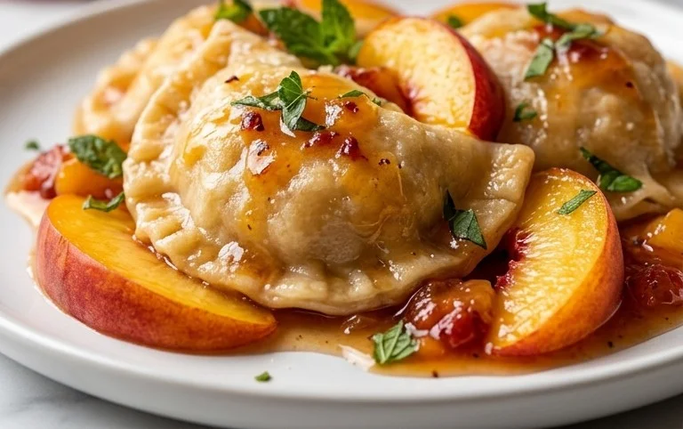 Peach Dumplings