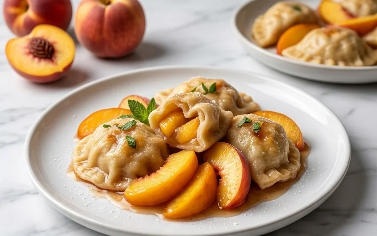 Peach Dumplings