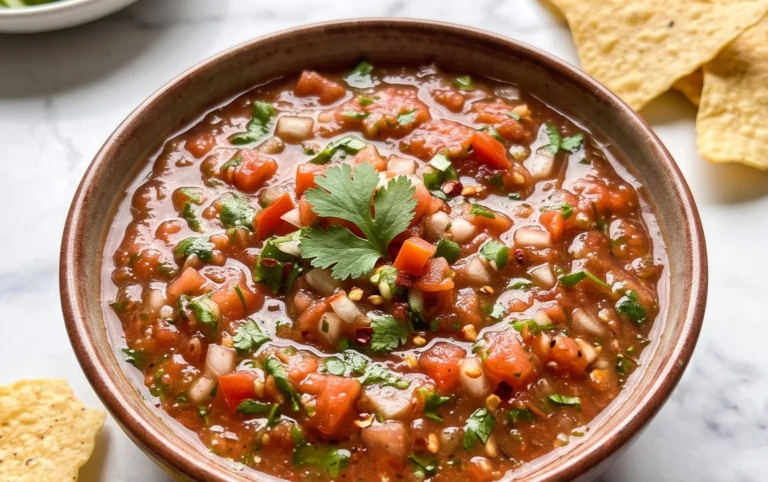 Blender Salsa (Restaurant Style Salsa)
