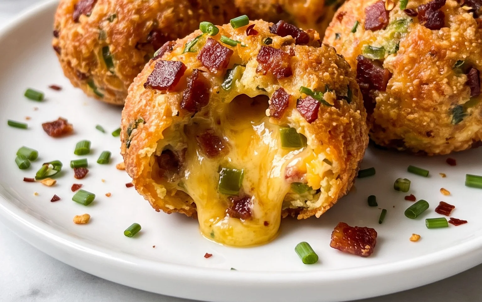 Beef Bacon Jalapeño Popper Cheese Balls