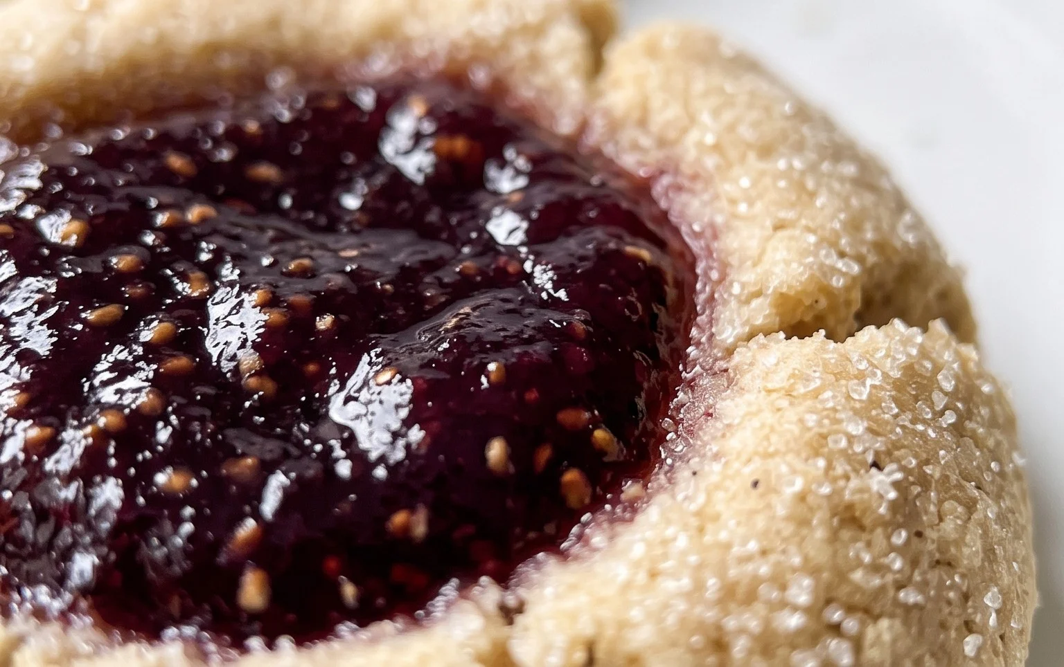 Cardamom Fig Thumbprint Cookies