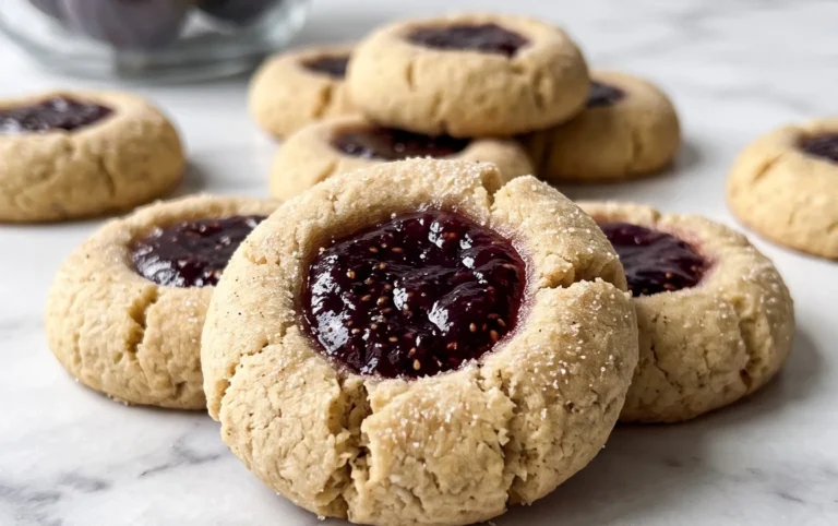 Cardamom Fig Thumbprint Cookies