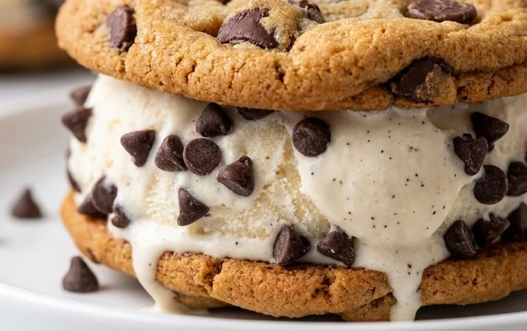 Cookie Ice Cream Sandwiches (Like a Chipwich!)