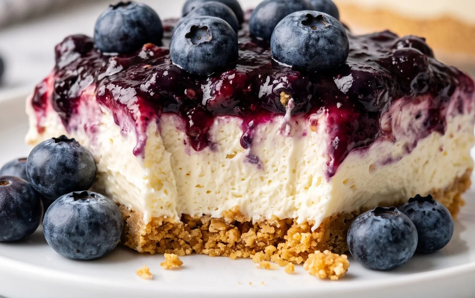 No-Bake Blueberry Yum Yum