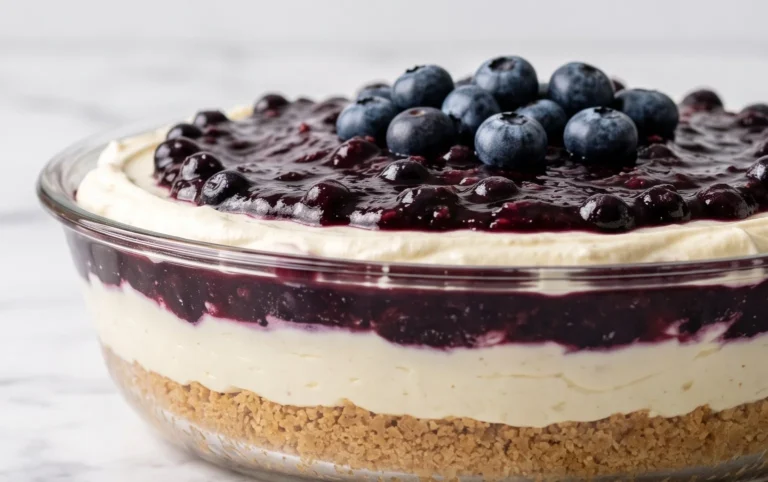 No-Bake Blueberry Yum Yum