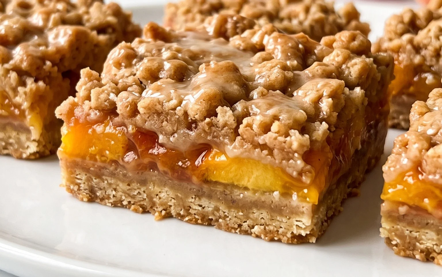 Fresh Peach Crum extractb Bars