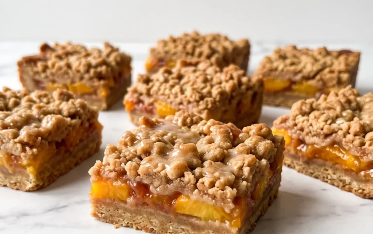 Fresh Peach Crum extractb Bars