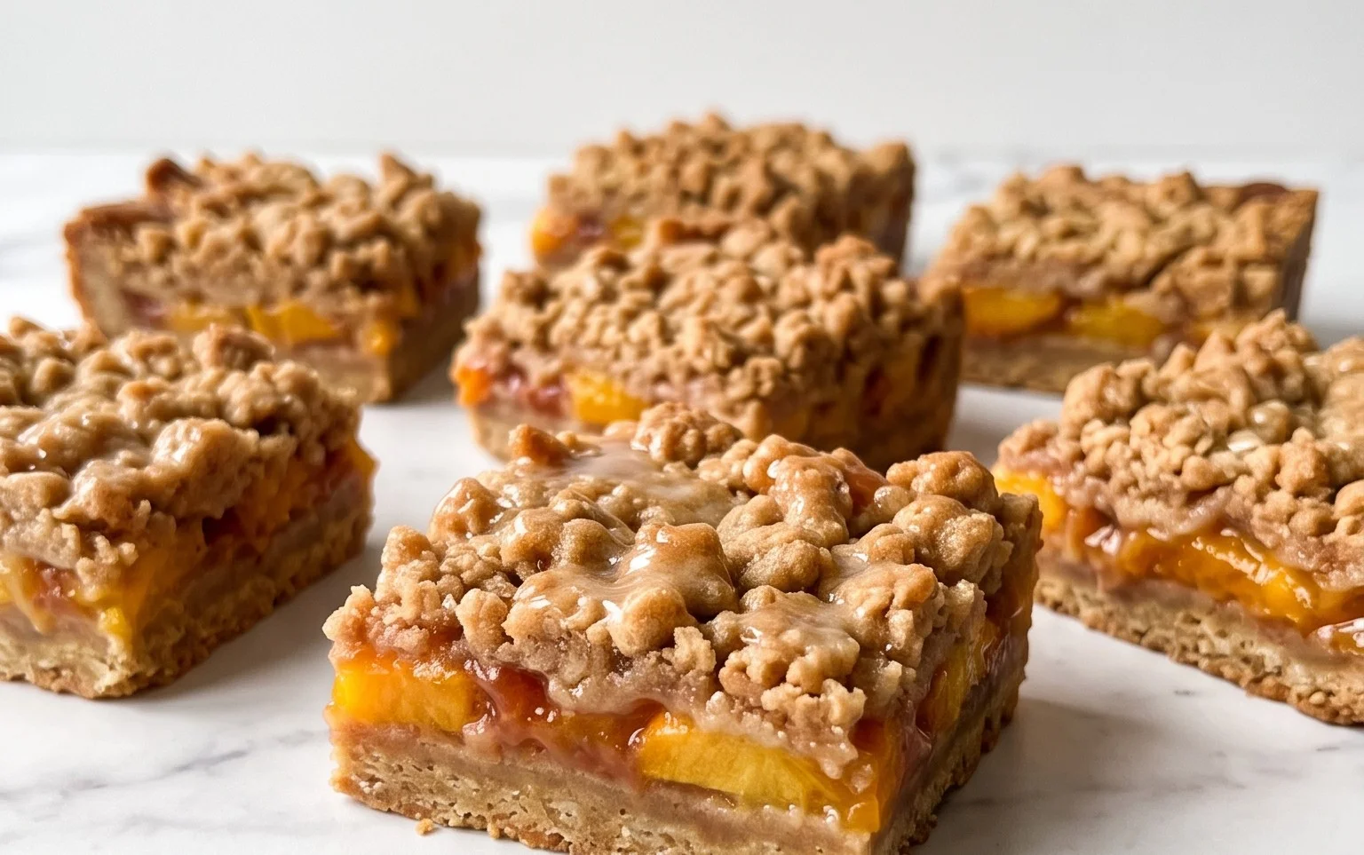 Fresh Peach Crum extractb Bars