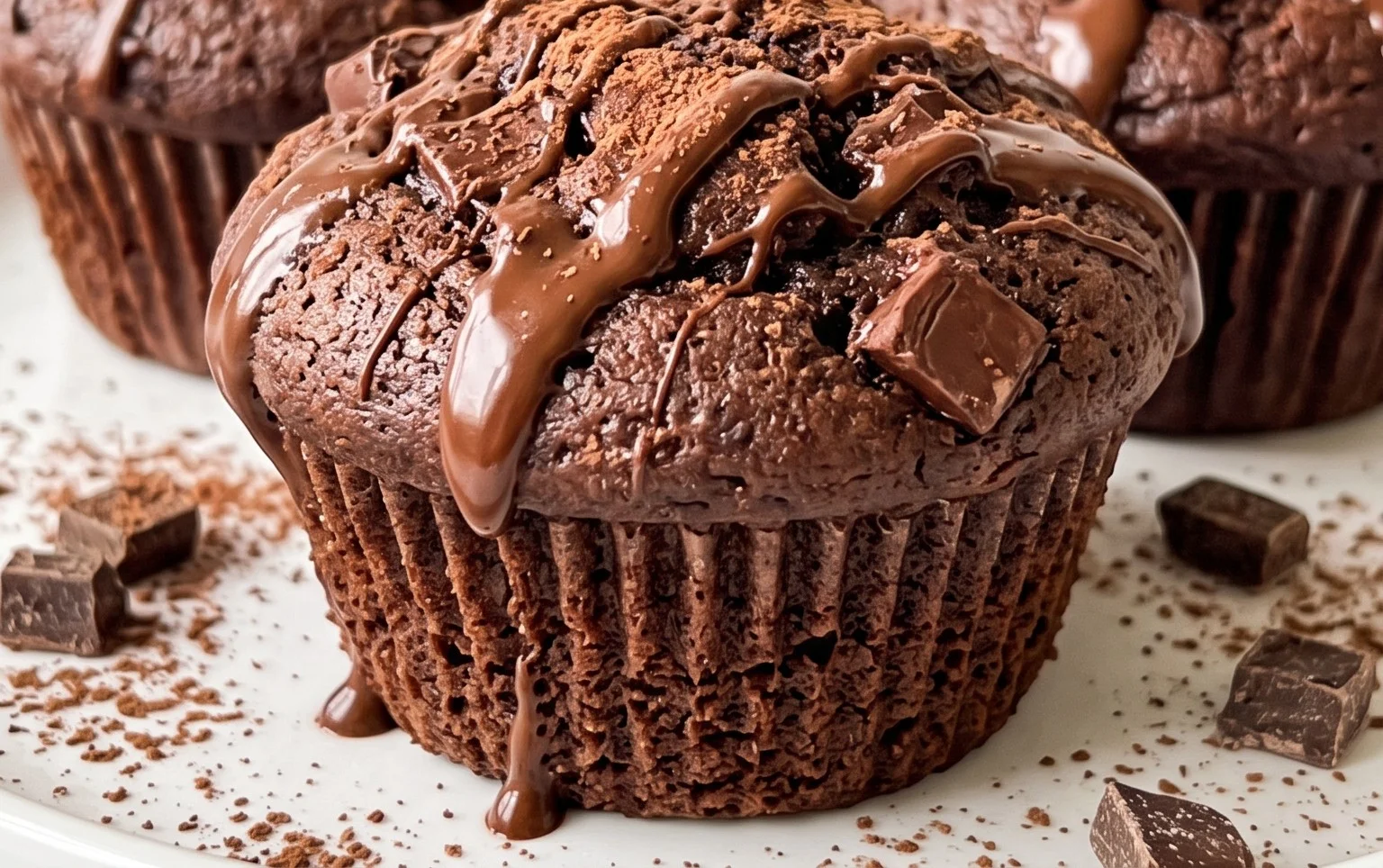 Double Chocolate Muffins