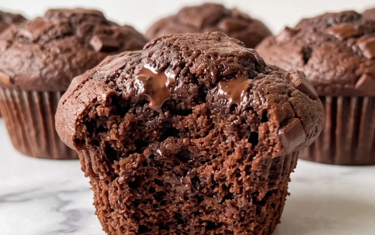 Double Chocolate Muffins