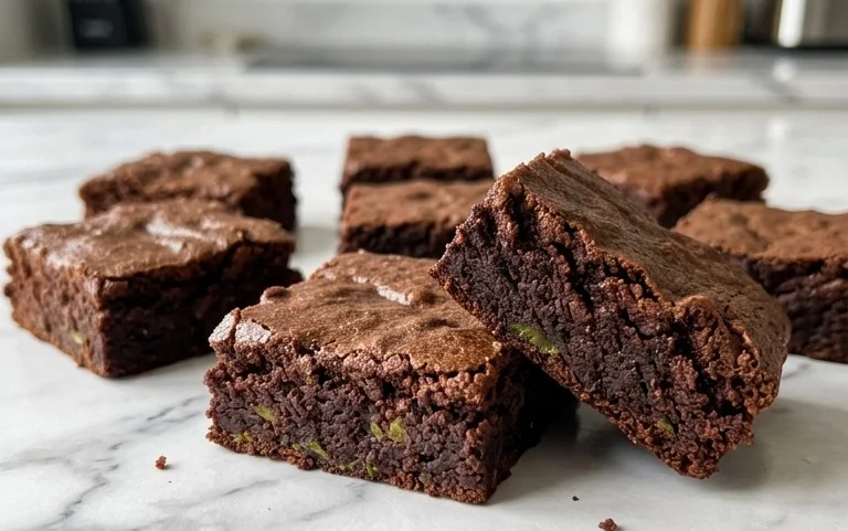 Secretly Healthy Zucchini Brownies