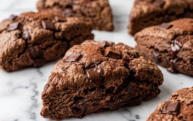 Triple Chocolate Scones