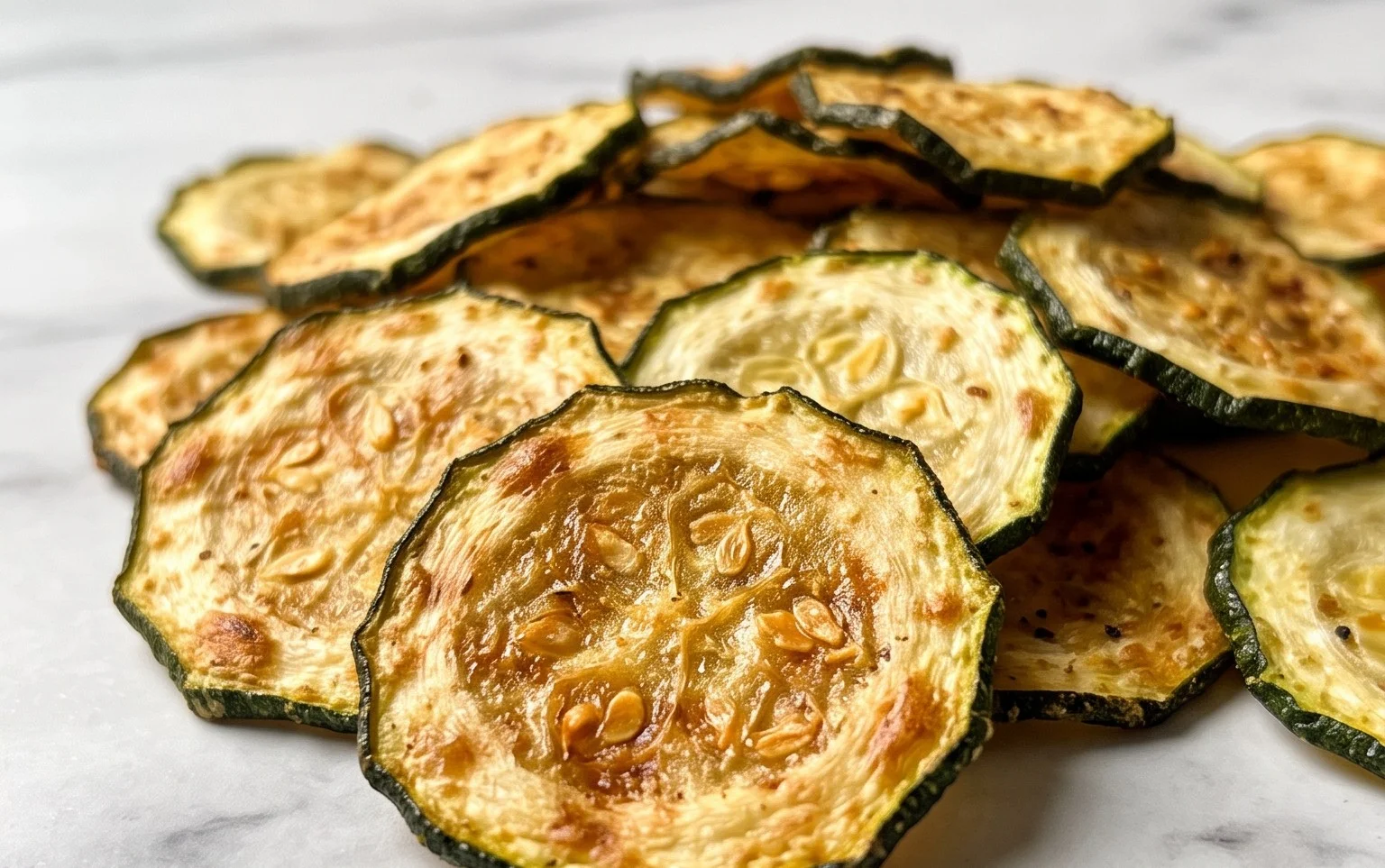 Crispy Baked Zucchini Chips