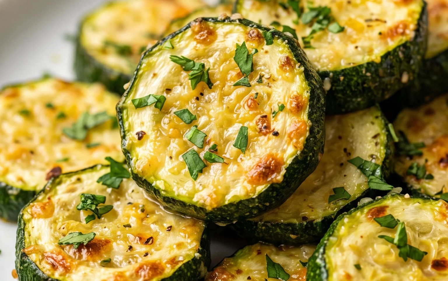 Oven Roasted Parmesan Zucchini 