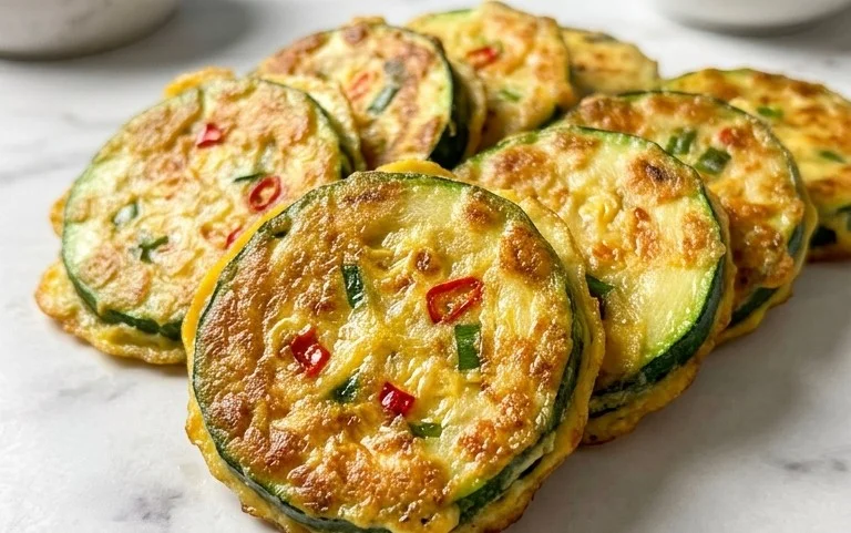 Quick & Easy Korean Zucchini Fritters (Hobak Jeon)
