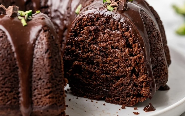 Chocolate Zucchini Bundt Cake 