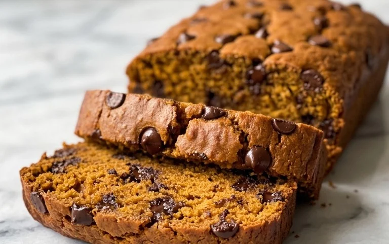 Pumpkin Chocolate Chip Bread