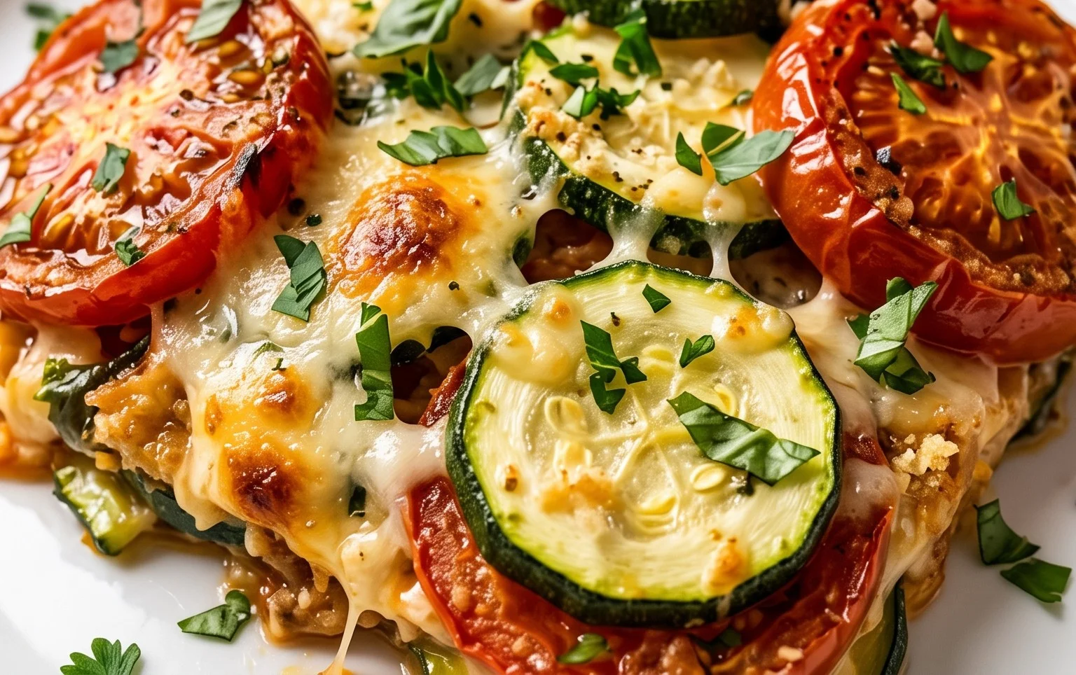 Zucchini Tomato Bake