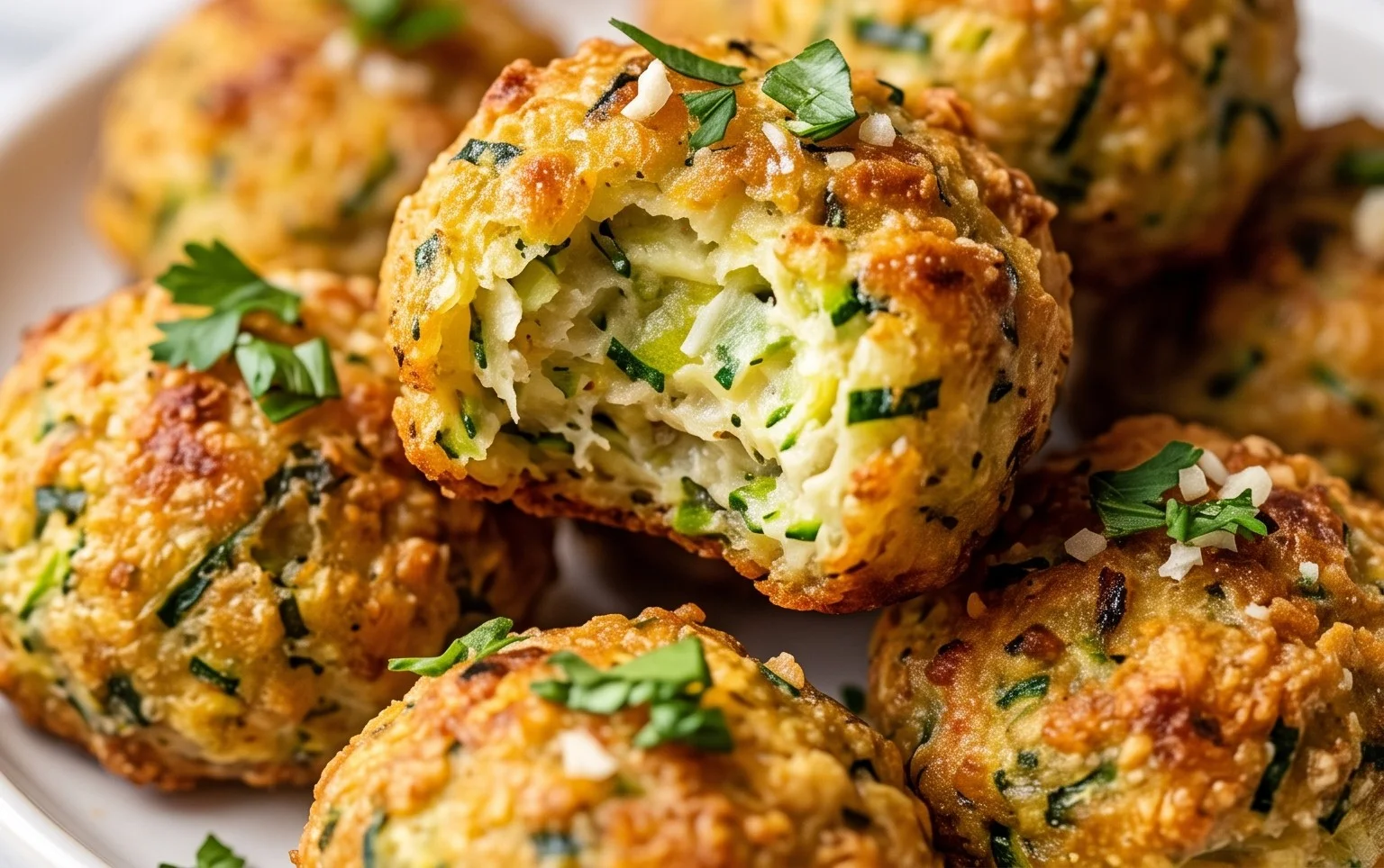 Zucchini Garlic Bites