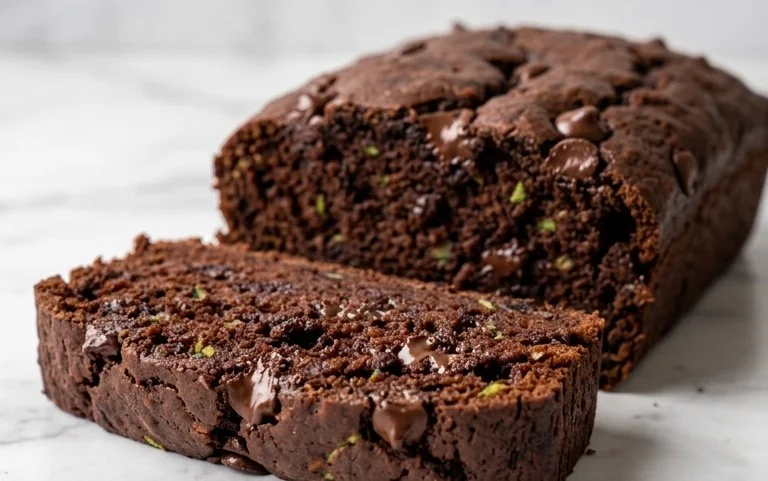 Double Dark Chocolate Zucchini Bread